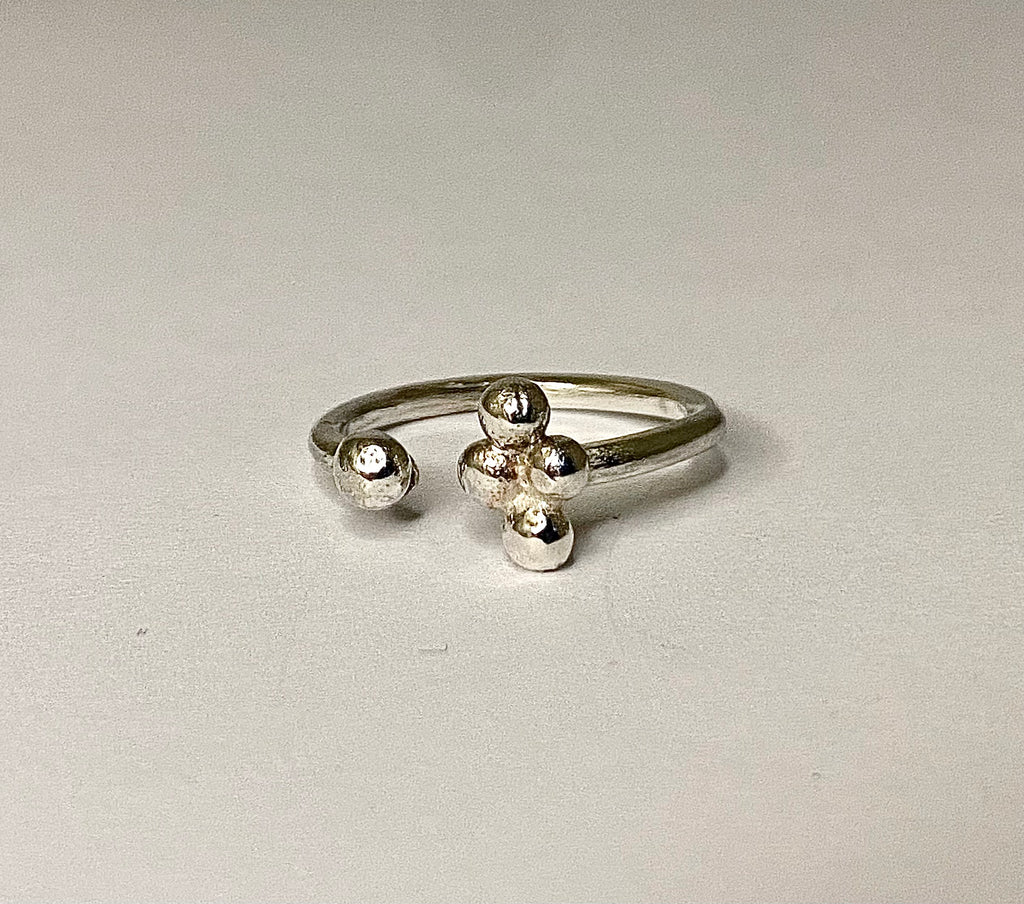 TAKE FIVE | Silver Granulation Ring | After Eleven