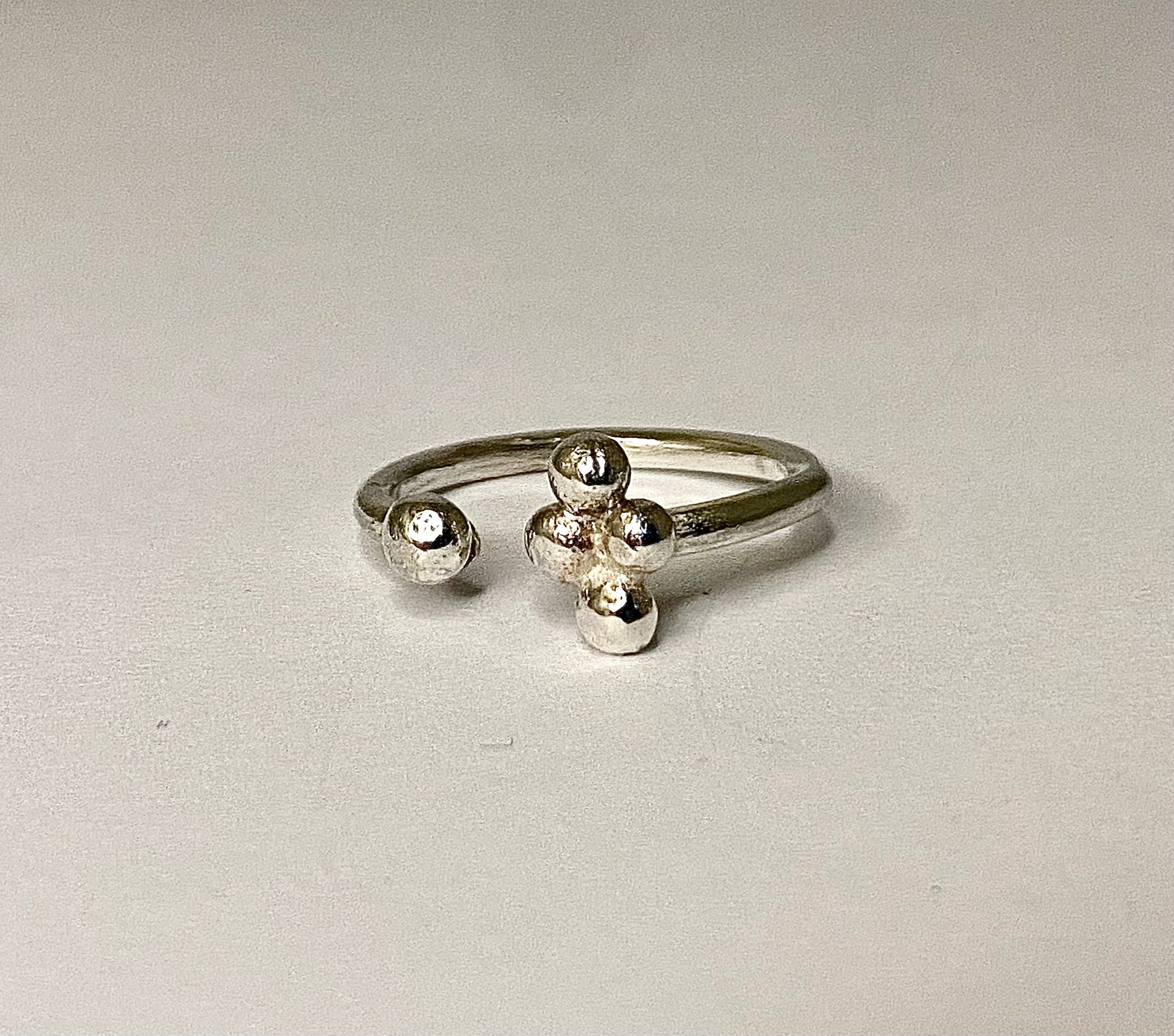 TAKE FIVE | Silver Granulation Ring | After Eleven