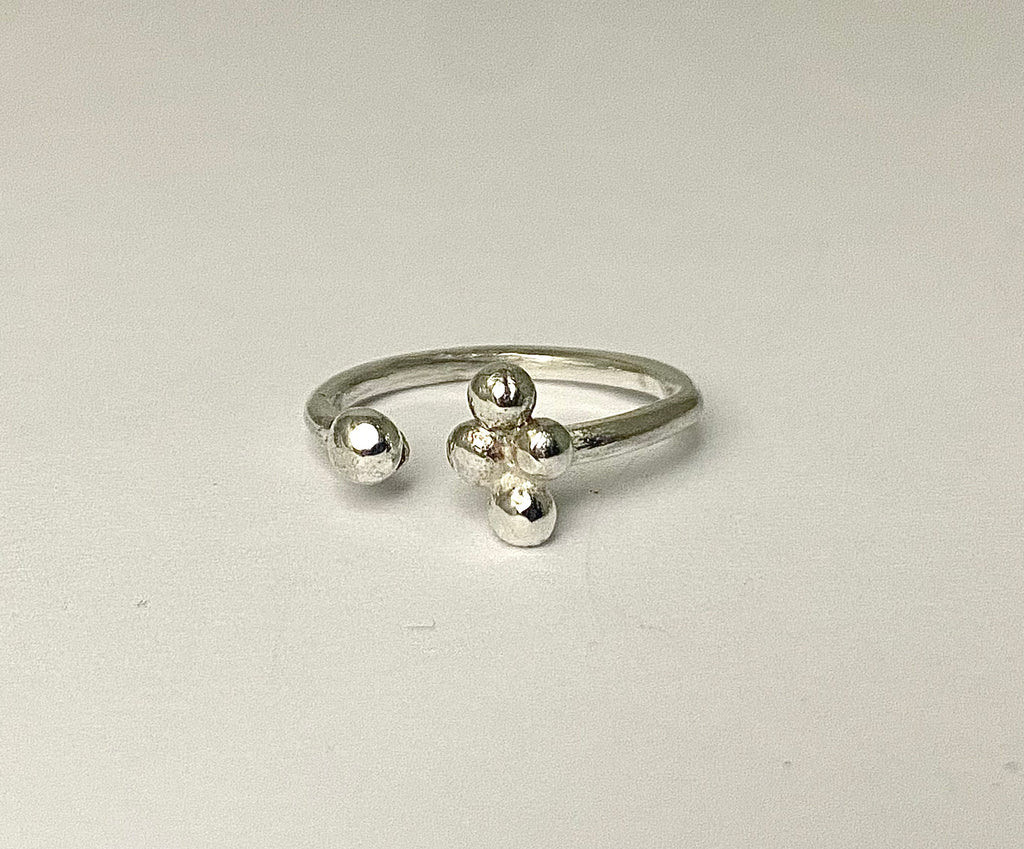 TAKE FIVE | Silver Granulation Ring | After Eleven