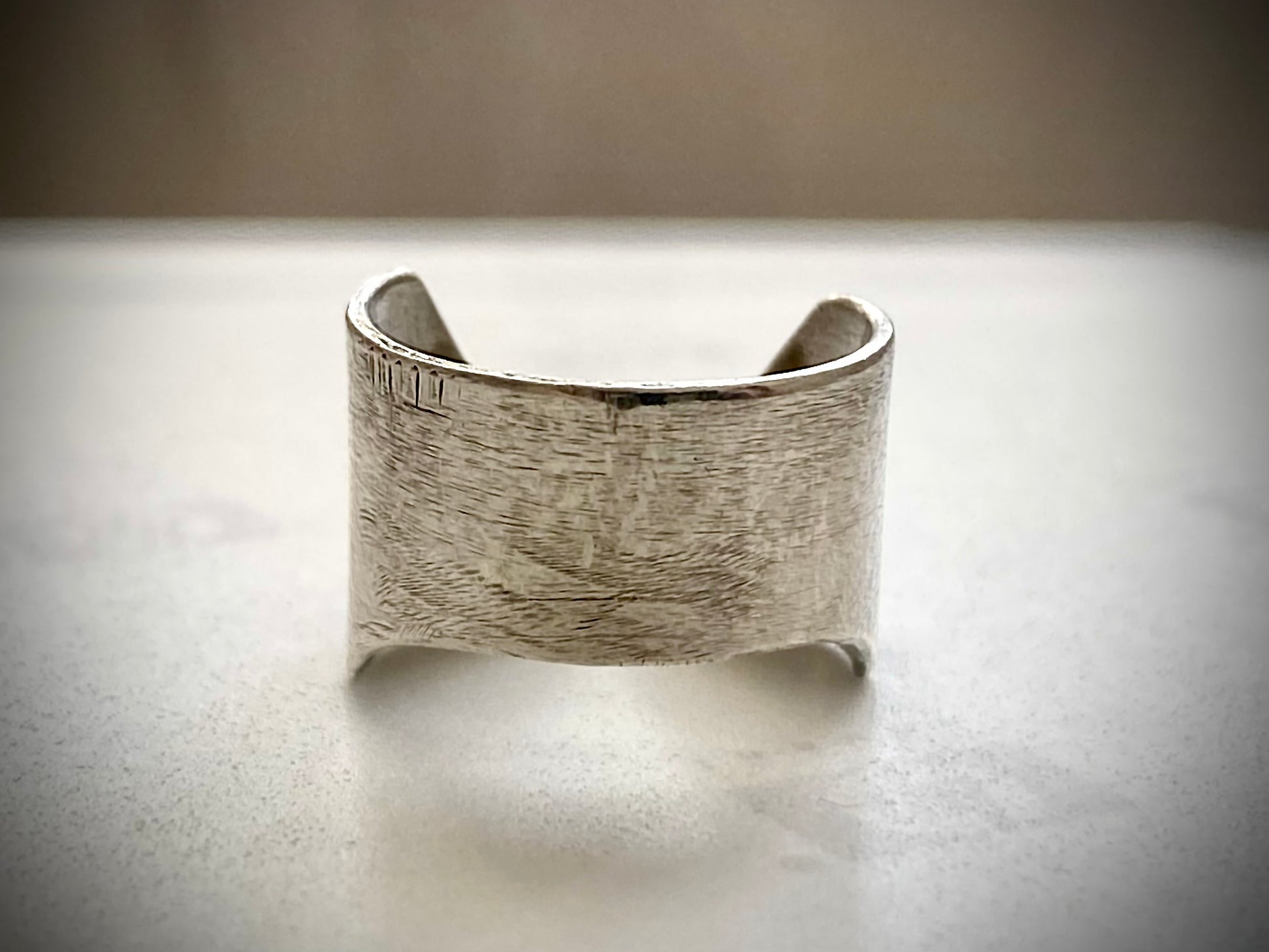 SHIFT RING – Handmade Adjustable Sterling Silver Statement Ring