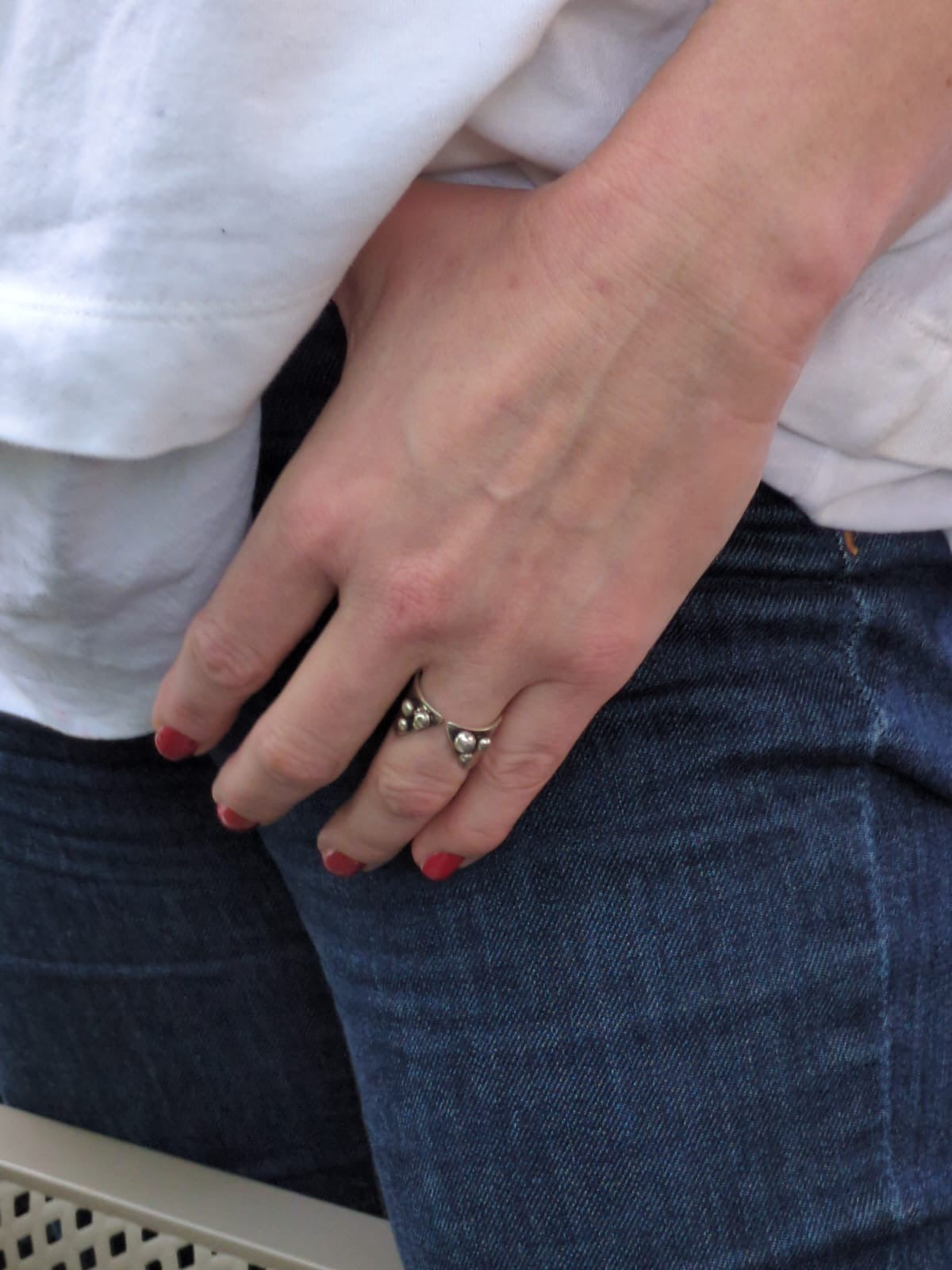 SHIFT RING – Handmade Adjustable Sterling Silver Statement Ring