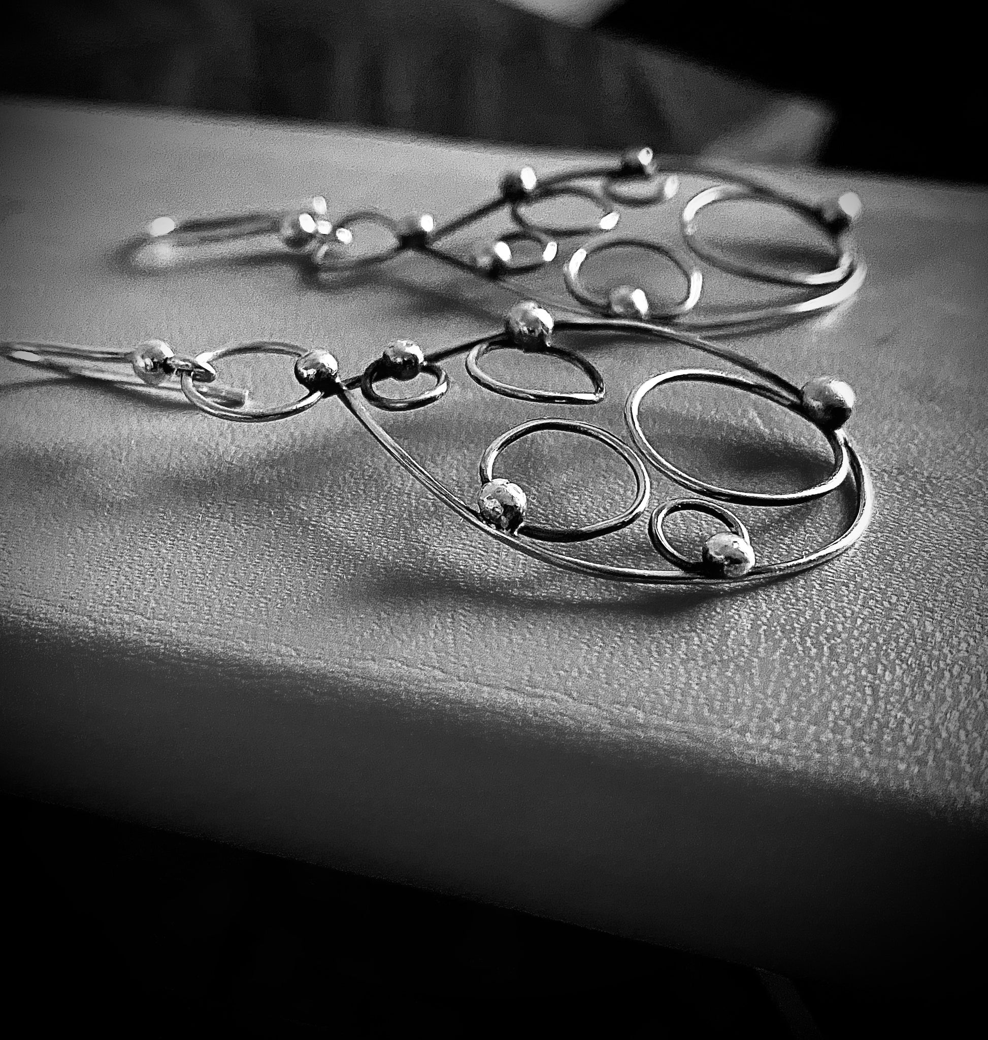 ECLIPSE | Contemporary Sculptural Silver Earrings